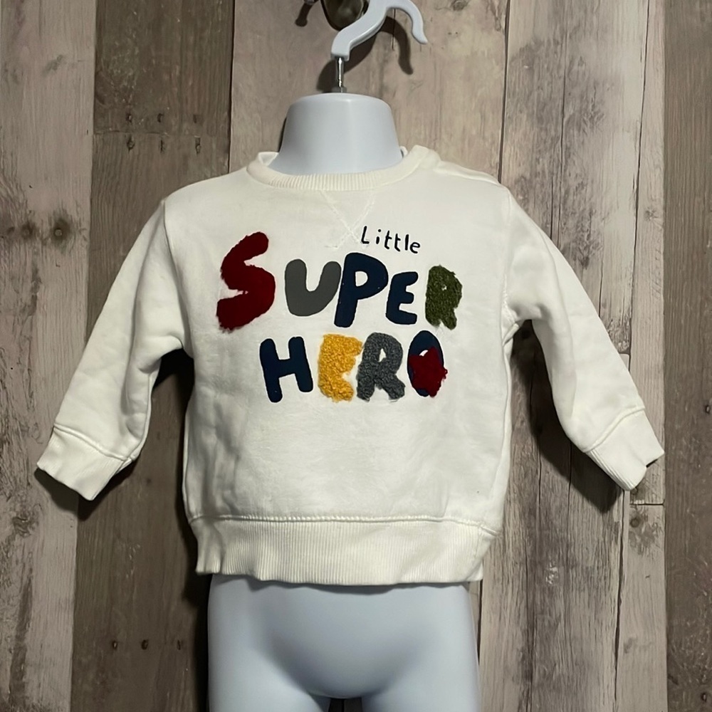 Zara Baby Super Hero Sweatshirt